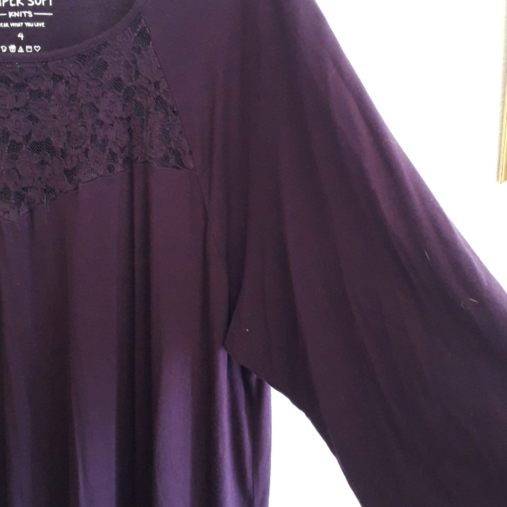 Torrid Super Soft Knits Sharkbite Tunic - Picture 6 of 8